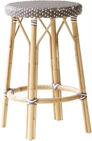 Tabouret de bar en rotin marron 78 cm Simone - Sika Design