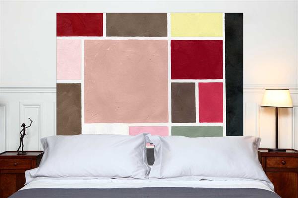 Tête de lit en tissu sans support en bois 160*140 cm