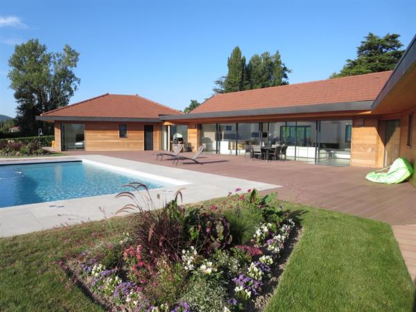 Image Maison bois basse consommation BERNARD-YVES CAPELLE