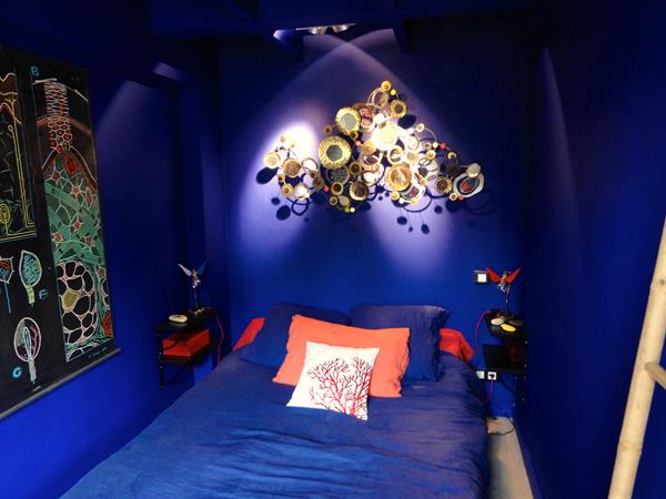 Image Chambre orientale bleue Laurence Faure