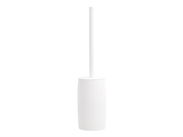 Brosse de toilette en grès blanc