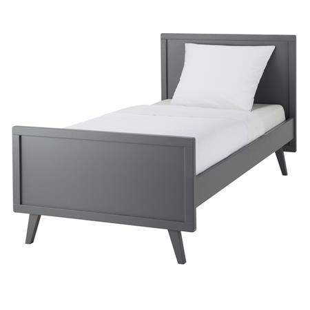 Lit 90x190 en bois gris Theo