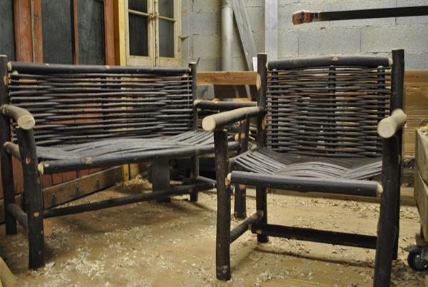 Image Fauteuil et Banc Cluny atelier CHATERSèN