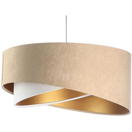Suspension Tissu Beige 50x50x23 cm