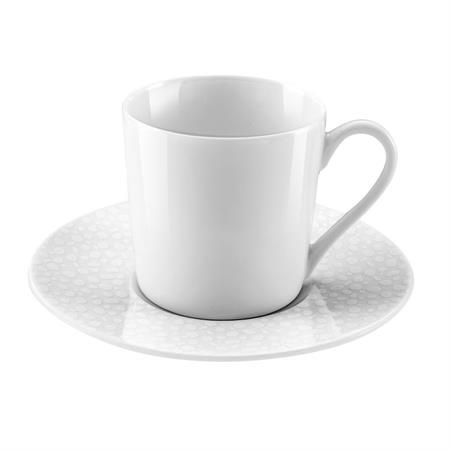 Tasse et soucoupe à café - Lot de 6