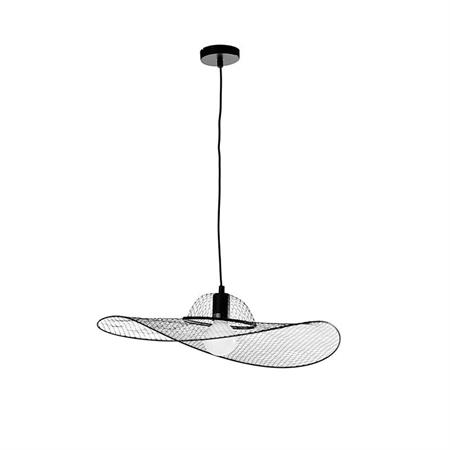 Suspension métal noir 60 cm