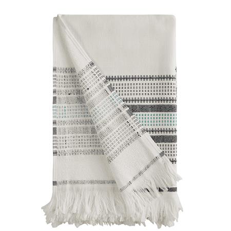 Fouta en coton Ecru 100x180 cm