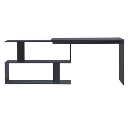 Bureau gigogne design avec grise 120 x 50 x 76