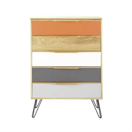 Semainier vintage bois multicolore