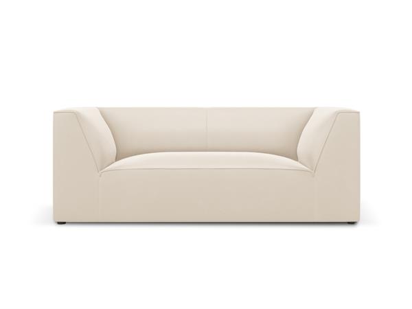 Canapé 2 places en Velours Beige