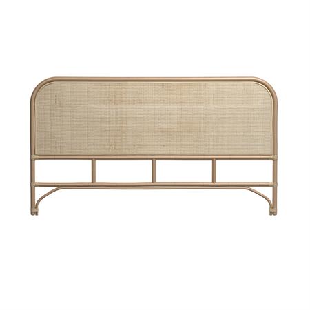 Tête de lit 160 cm en rotin naturel
