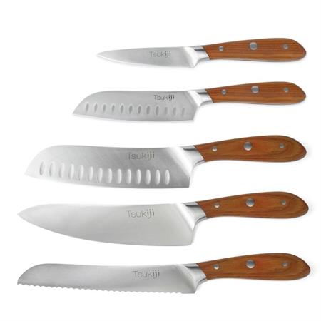 Set cuisine 5 pièces couteaux
