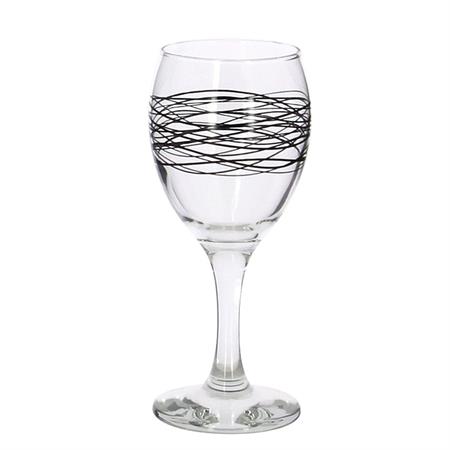 Lot de 6 verres à pied 20