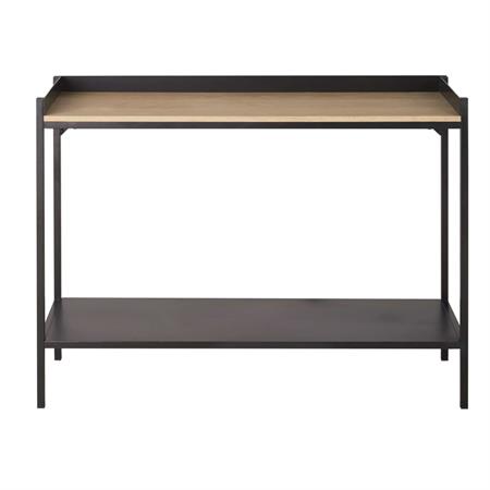 Console en métal noir