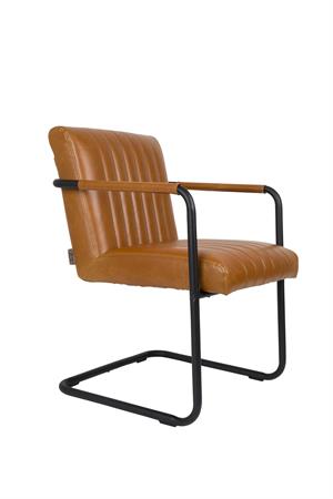 Fauteuil design en plastique camel