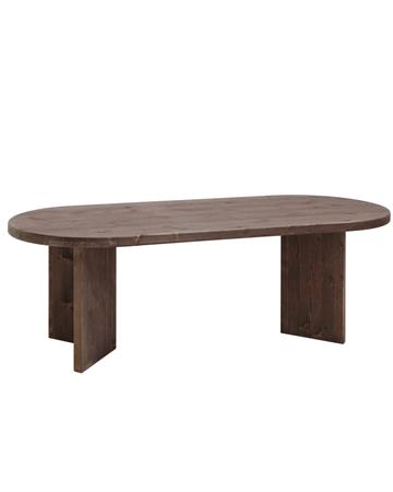 Table à manger en bois de sapin marron 180x75cm