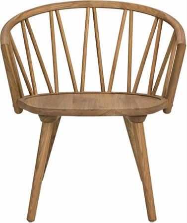 Fauteuil lounge en chêne huilé ZigZag - Hans K