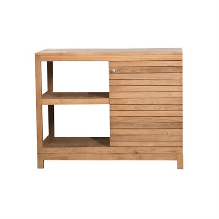 Meuble sous vasque salle de bain en teck L100cm