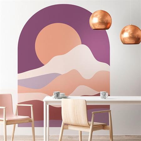 Papier Peint arche au crépuscule féerique 120x90cm