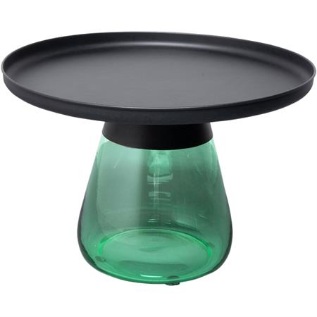 Table basse Bottiglia 60cm verte Kare Design