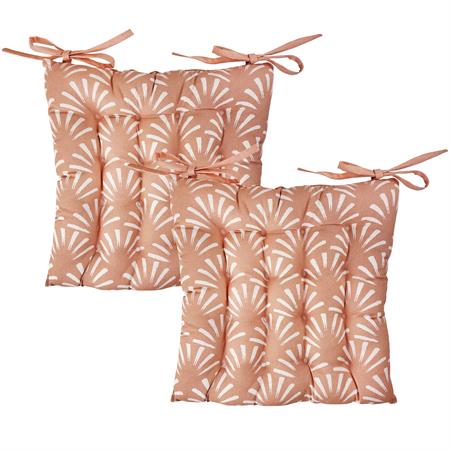 Galette 40x40 beige en coton