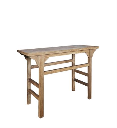 Console en bois beige L 120cm