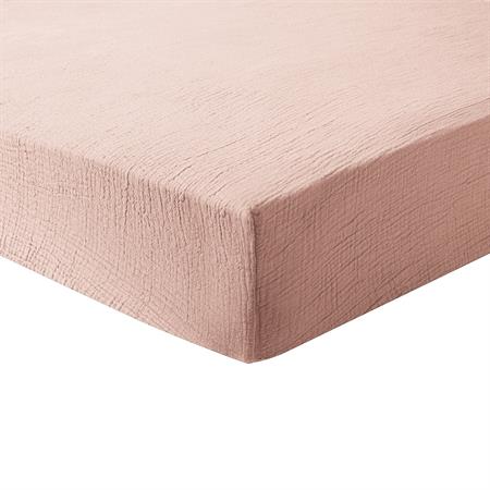 Drap Housse 160x200 cm Bonnet 35 cm, Blush, Rose