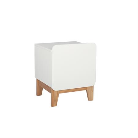 Chevet enfant blanc et bois