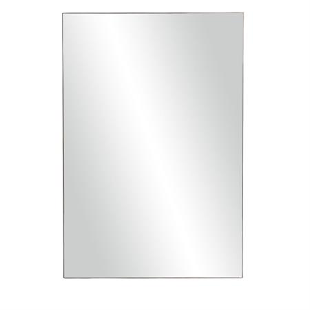 Miroir rectangle 118x80cm - Noir