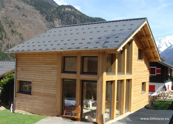 Image Maison en bois à Chamonix Lithouse.fr