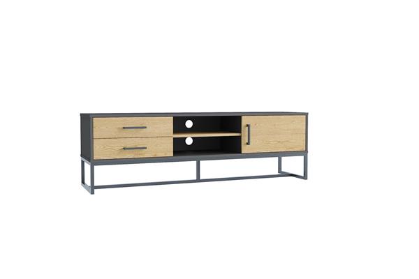 Meuble TV industriel avec rangements
