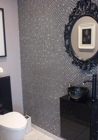 Image Mur en mosaique noire et grise Un Amour de Maison
