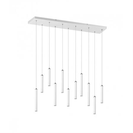 Suspension en métal blanc