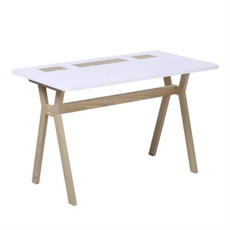 Bureau scandinave 120 cm  blanc