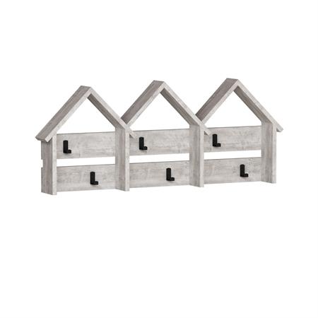 Porte-manteau village beige