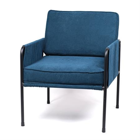 Fauteuil en velours côtelé  TU
