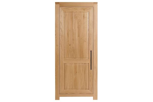 Bonnetière moderne en chêne clair 1 porte