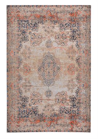 Tapis d'orient vintage tissé plat multicolore 115x180 cm