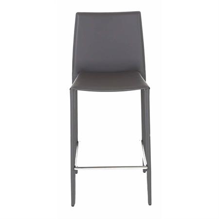 Chaise plan de travail grise Boréale