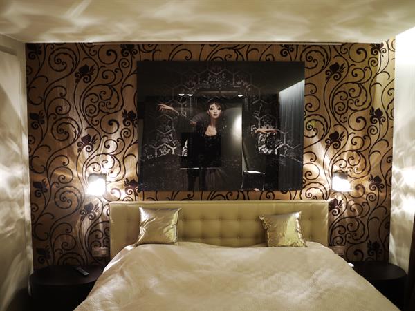 Image Chambre aux accents baroques pure joy interior design