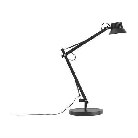 Lampe de bureau en métal noir 39x19x40cm Dedicate - Muuto