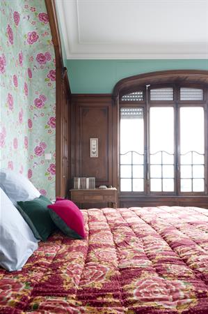 Image Chambres adultes aux motifs floraux Fusiond