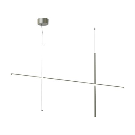 Suspension design en acier argenté s2 Coordinates - Flos