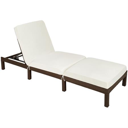 Bain de soleil 5 positions marron