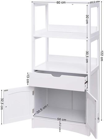Meuble de rangement 120 x 45 x 78 cm