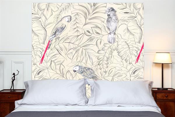 Tête de lit en tissu sans support en bois 160*140 cm