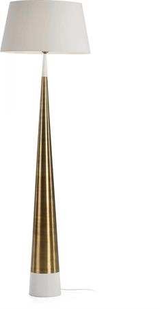 Lampadaire Marbre Or 18x18x140 cm
