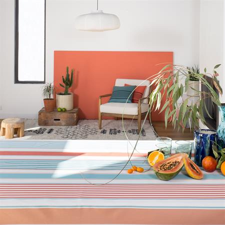 Nappe enduite multicolore 160x160