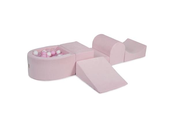 Parcours Motricité Bébé avec Piscine à Balles pour Enfant