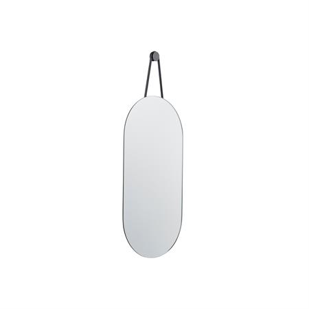 Miroir mural en verre noir 60x30cm